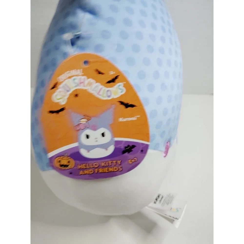 Squishmallows Hello Kitty and Friends Kuromi Plush, Blue/White, Tags